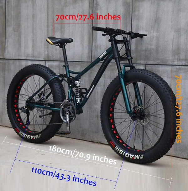 Wind Greeting 26" Mountan Bike - Excelentes dimensiones para el Mountan Bike